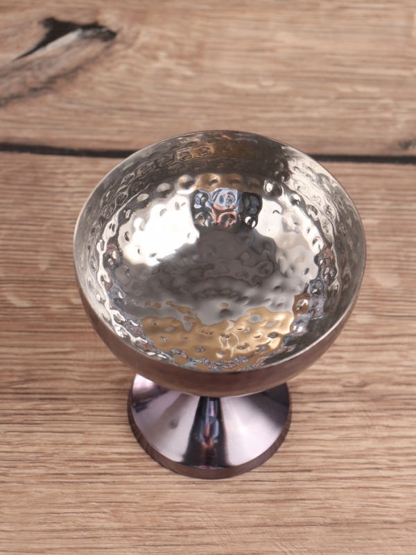 Креманка  Креманка "Карамель" нерж. сталь 9х9х9,5 см