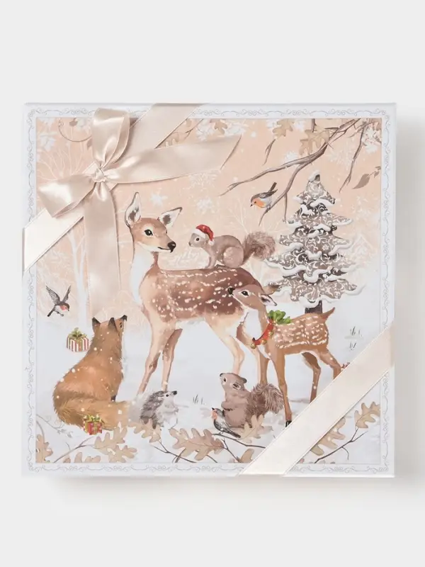 Блюдо 2 яруса "Лесное чудо"  22,5 см