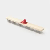 Щетка для пола с металлической щетиной 50 см