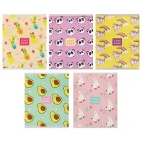 Тетрадь 48 листов в клетку Calligrata «Паттерн», серые листы, МИКС Тетрадь 48 листов в клетку Calligrata «Паттерн», серые листы, МИКС