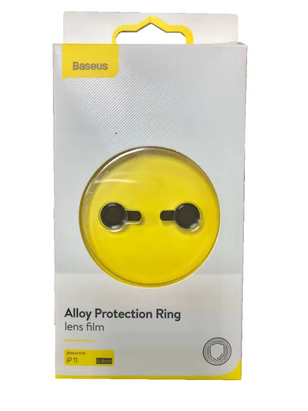 Защитное стекло на камеру iPh 11/12 Mini Alloy Protection Ring lens film Baseus черная Защитное стекло на камеру iPh 11/12 Mini Alloy Protection Ring lens film Baseus черная