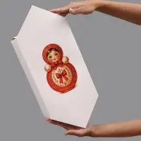 Коробка подарочная, набор 3 шт., &laquo;Ретро&raquo;