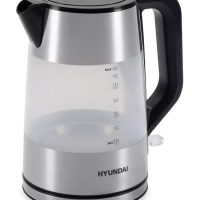 Чайник HYK-P4026 1,9л 2200Вт черный (пластик)