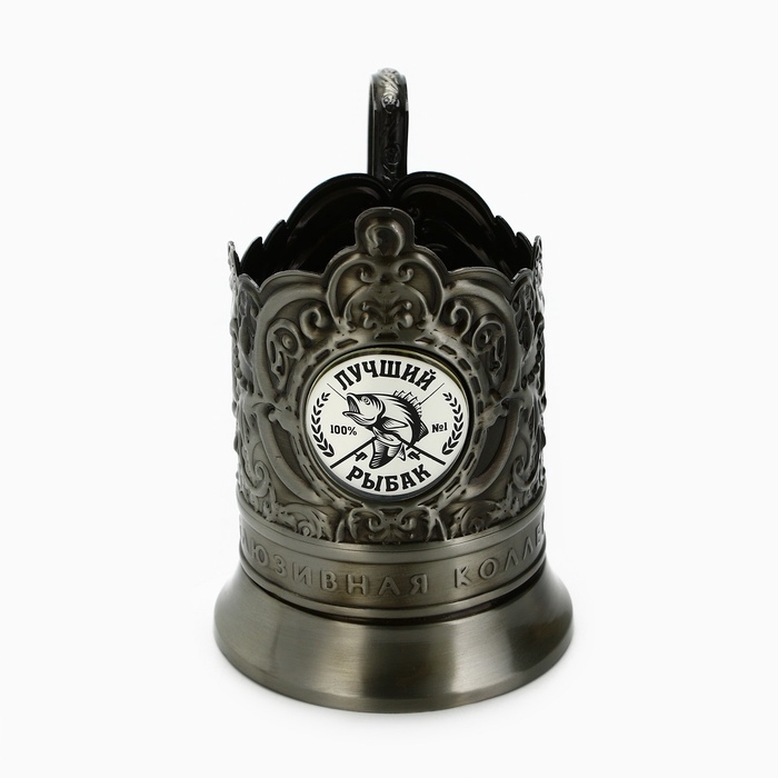 Подстаканник «Лучший рыбак», 12.6 х 8.7 х 12 см Подстаканник «Лучший рыбак», 12.6 х 8.7 х 12 см