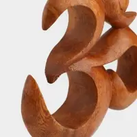 Сувенир &laquo;Ом&raquo;, 14&times;4&times;20 см, дерево суар
