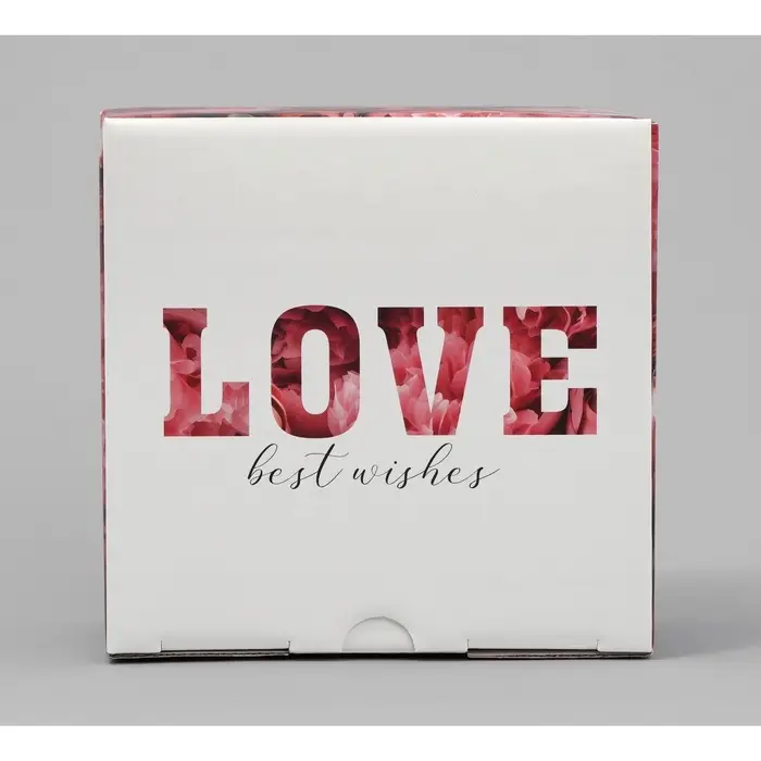 Коробка подарочная складная, упаковка, «Love», 15 х 15 х 7 см Коробка подарочная складная, упаковка, «Love», 15 х 15 х 7 см