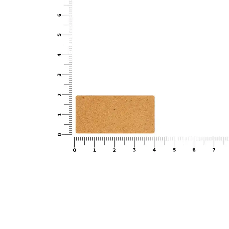 Лейбл кожаный Tuken, S, бежевый Лейбл кожаный Tuken, S, бежевый