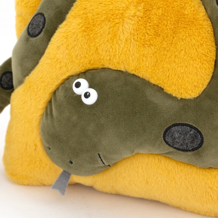 Мягкая игрушка - подушка, 35 см, цвет жёлтый Мягкая игрушка - подушка, 35 см, цвет жёлтый