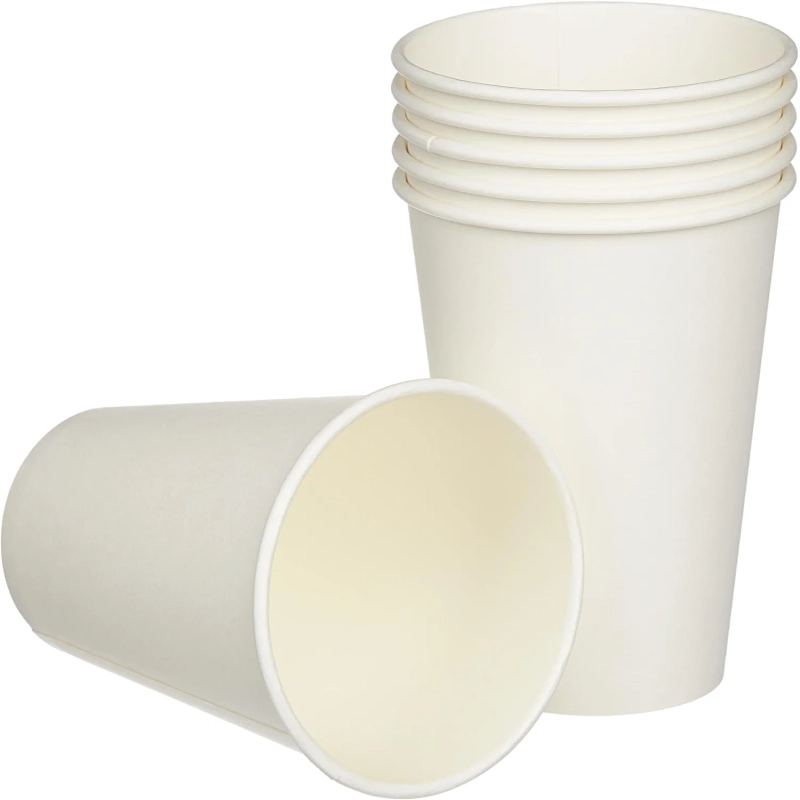 Стакан одноразовый бумажный белый HB70-210 ВЕНДИНГ 200 мл, d=70,90шт/уп