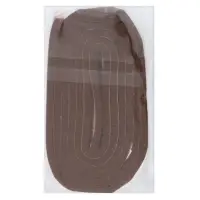 Самоклеящиеся подпятники для мебели ТУНДРА 100&times;2&times;0.3 см, фетр, коричневые