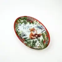Блюдо новогоднее &laquo;Тепла и уюта&raquo;, 24.5&times;15&times;2 см