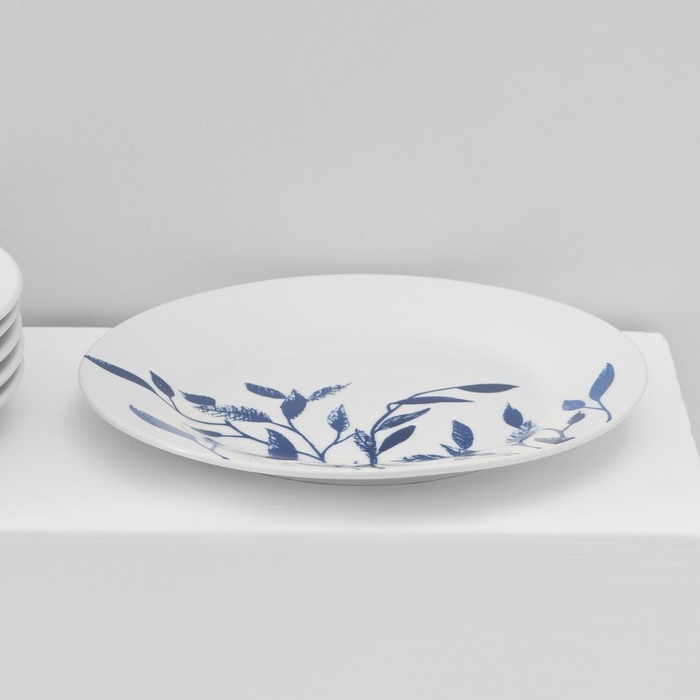 Набор тарелок фарфоровых Доляна Ternura, 18 предметов: 6 тарелок d=20 см, 6 тарелок d=25 см, 6 тарелок глубоких 340 мл Набор тарелок фарфоровых Доляна Ternura, 18 предметов: 6 тарелок d=20 см, 6 тарелок d=25 см, 6 тарелок глубоких 340 мл