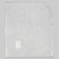 Стразы термоклеевые, на листе 30&times;35 см, серебряные