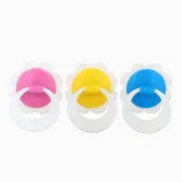 Соска - пустышка латексная классическая &laquo;Ромашка&raquo;, от 0 мес., цвет МИКС