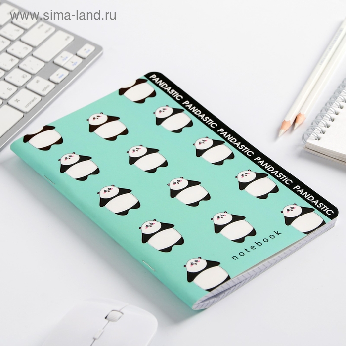 Блокнот софт-тач Panda, А5, 48 листов Блокнот софт-тач Panda, А5, 48 листов