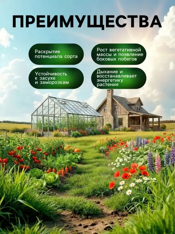 Стимулятор роста и иммунитета Greenlife, 250 мл