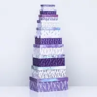 Набор коробок 10 в 1 &laquo;В твой праздник&raquo;, 30&times;20&times;13 - 12&times;6.5&times;4 см