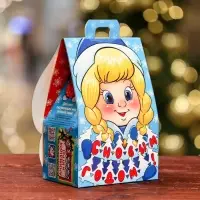 Подарочная новогодняя коробка «Дедушкино счастье» 12×8.5×17.5 см