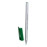 Ручка шариковая Pensan. Triball, зелёный стержень, игольчатый узел 1 мм, на масляной основе, треугольный корпус