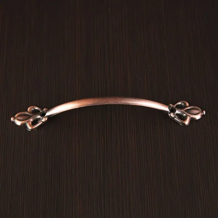 Ручка-скоба мебельная РС147AC, м/о 96 мм, цвет медь, 4 шт.