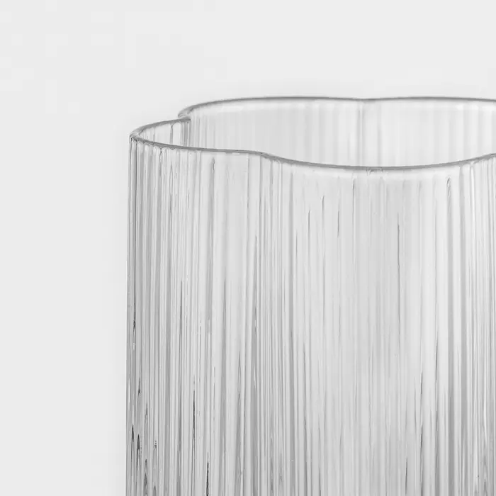 Стакан &laquo;Флер&raquo;, 260 мл, 7&times;8 см, стекло, прозрачный