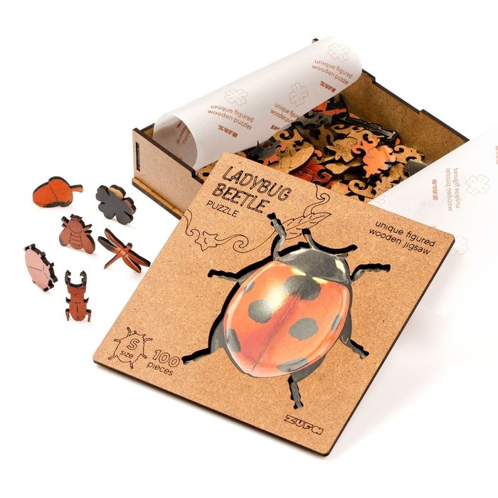 Пазл фигурный «Божья Коровка» S Пазл фигурный «Божья Коровка» S