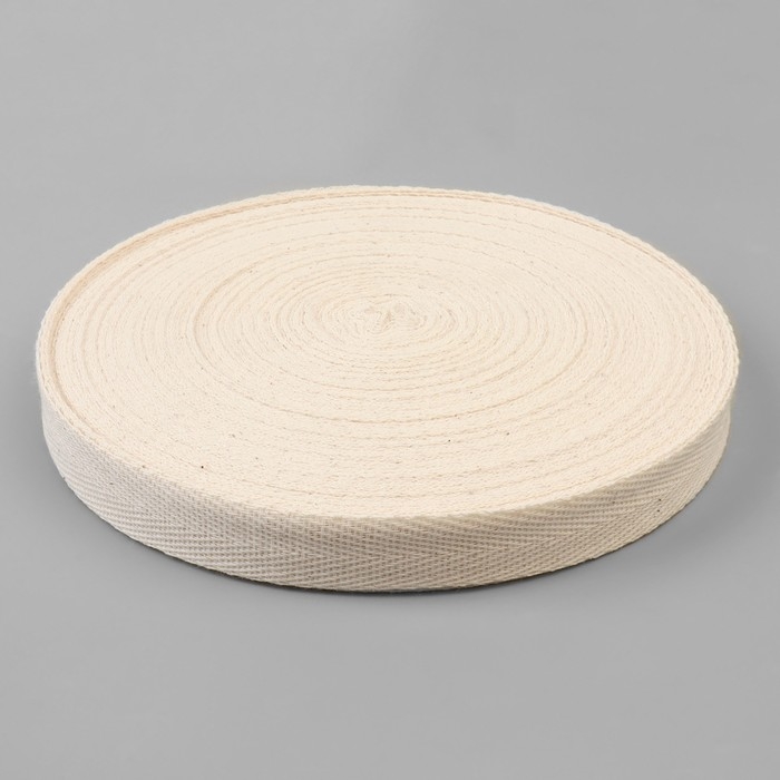 Лента киперная, 20 мм, 50 ± 1 м, плотность 3,33 гр/м, цвет бежевый Лента киперная, 20 мм, 50 ± 1 м, плотность 3,33 гр/м, цвет бежевый