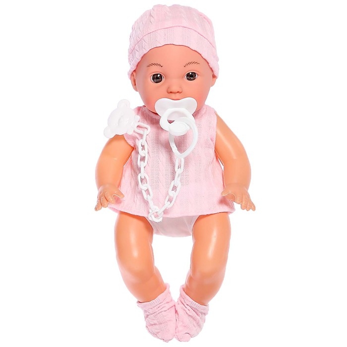 Пупс «Мой малыш» с аксессуарами, пьёт, писает, звуковые функции, МИКС Пупс «Мой малыш» с аксессуарами, пьёт, писает, звуковые функции, МИКС