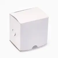 Футляр бархатный под кольцо &laquo;Сердце открытое&raquo;, 4.2&times;4.8&times;3.5 см, красный, вставка белая