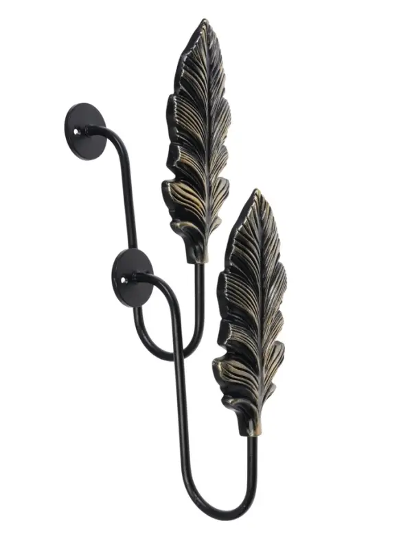 Крючок для штор CAPPIO KS041, цвет черный с золотом, набор 2 шт Крючок для штор CAPPIO KS041, цвет черный с золотом, набор 2 шт