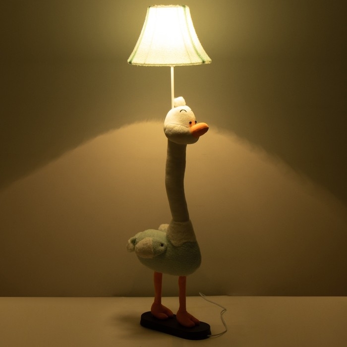 Торшер  Торшер "Гусь" Е27 15Вт синий 40х50х125см