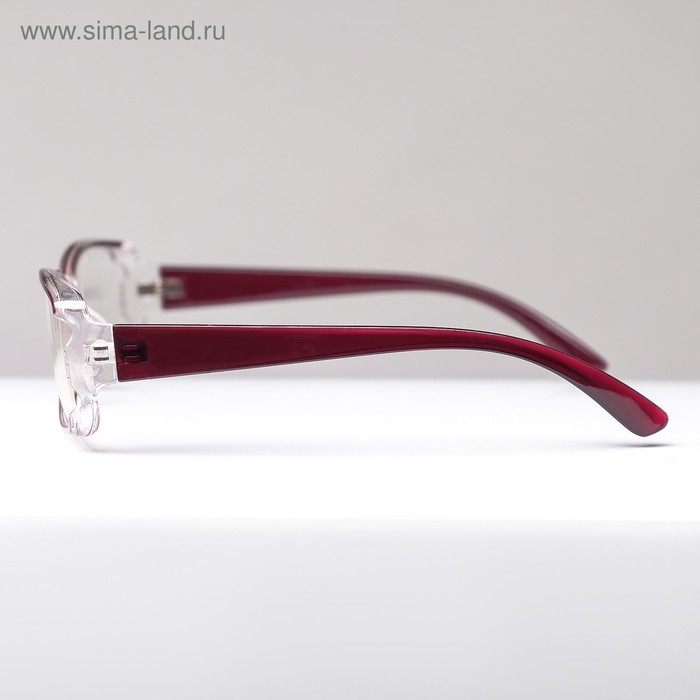 Готовые очки BOSHI 86017, цвет малиновый, +3 Готовые очки BOSHI 86017, цвет малиновый, +3
