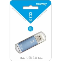 Флеш-память Smartbuy V-Cut, 8Gb, USB 2.0, син, SB8GBVC-B