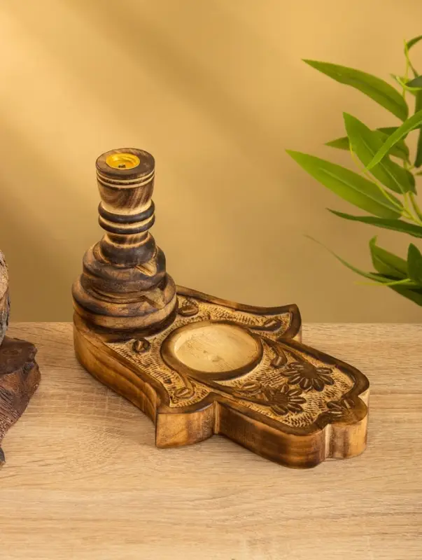 Подставка под благовония «Рука Фатимы», 22 см, дерево Подставка под благовония «Рука Фатимы», 22 см, дерево