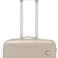 Чемодан на колёсах, 24", кодовый замок, 40&times;24&times;65 см, светло-бежевый