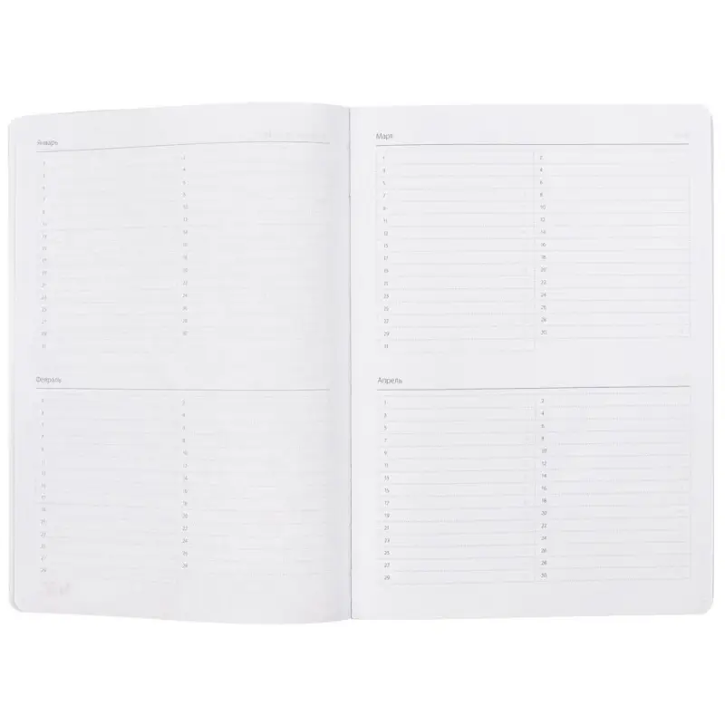 Ежедневник Urban, недатированный, зеленый