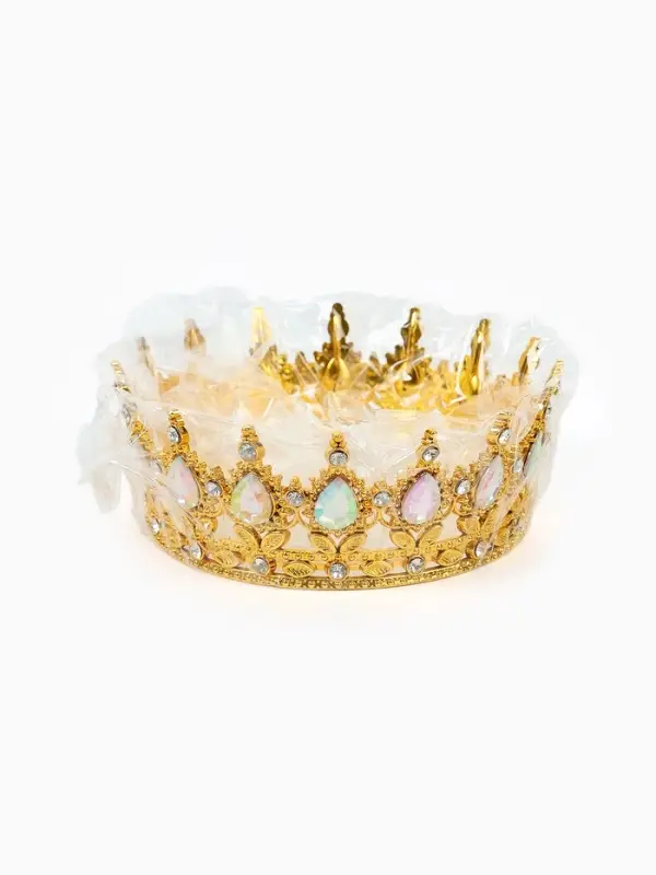 Корона топпер для торта золотая Корона топпер для торта золотая