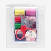 Швейный набор, 22 предмета, в пластиковом контейнере, 7.8&times;5.7&times;2.7 см