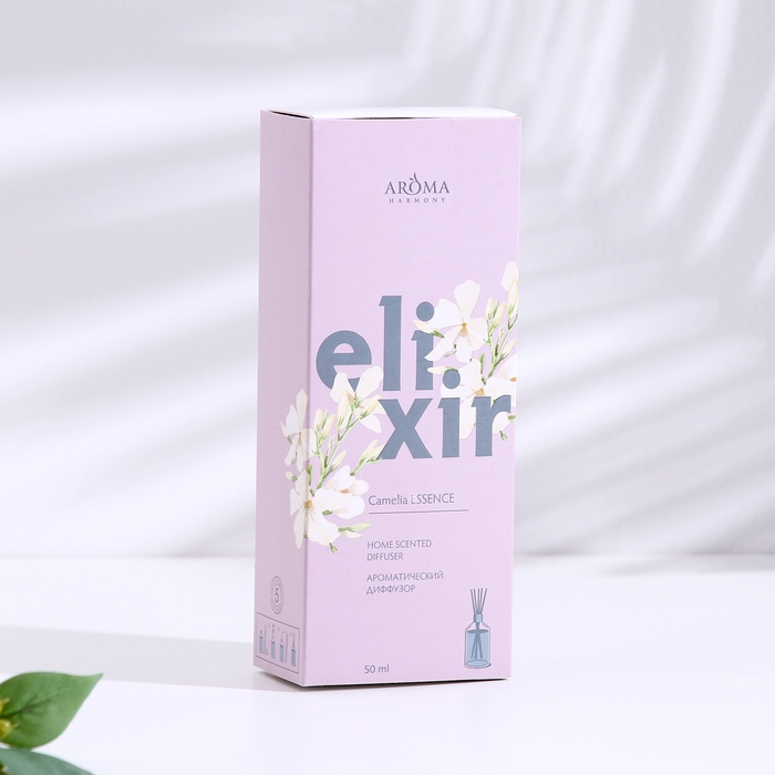 Диффузор ароматический ELIXIR Диффузор ароматический ELIXIR "Camelia essence", 50 мл