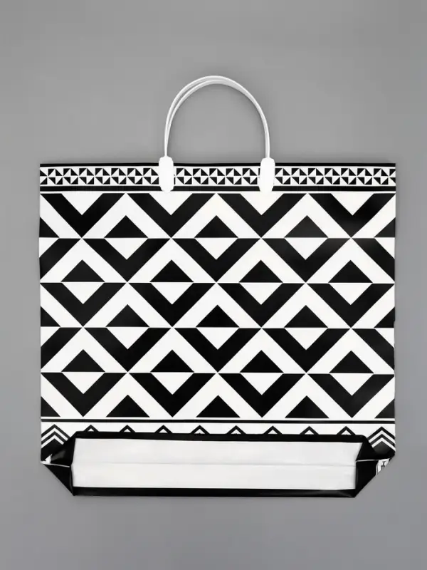 Пакет &laquo;Керама&raquo;, полиэтиленовый с пластиковой ручкой, 37&times;35 см, 90 мкм