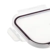 VETTA Набор контейнеров для продуктов на защелках 3пр, 370мл, 600мл, 1000мл, жаропрочное стекло