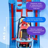 Снегокат &laquo;Тимка спорт 4-1&raquo; Sportcar, со спинкой, красный, синий, ТС4-1/SC2 Nika Kids