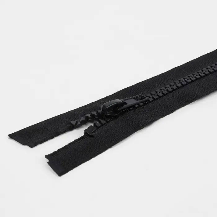 Молния «Трактор», №5, разъёмная, замок автомат, 70 см, чёрная Молния «Трактор», №5, разъёмная, замок автомат, 70 см, чёрная