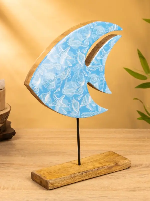 Сувенир Сувенир "Рыбка" 8х25х35 см, дерево