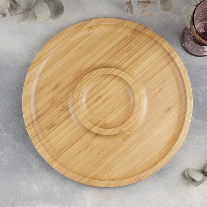 Блюдо для подачи Wilmax, 2 секции, d=35,5 см Блюдо для подачи Wilmax, 2 секции, d=35,5 см