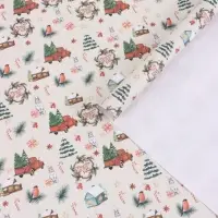 Бумага упаковочная новогодняя, крафт &laquo;Волшебного Нового года!&raquo;, 70&times;100 см,1 лист