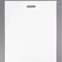 Пакет полиэтиленовый с вырубной ручкой, белый 50&times;60 См, 70 мкм