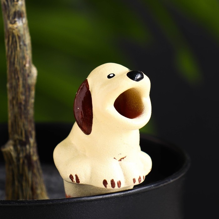 Ороситель Ороситель "Щенок" для комнатных и садовых растений Кунгурская керамика, 30мл, 8.5см, микс