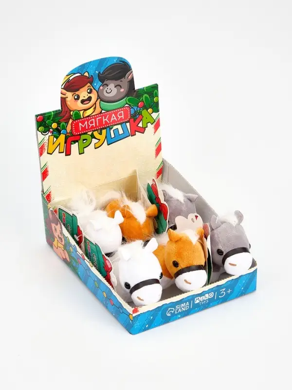 Milo toys Мягкая игрушка в шоубоксе &laquo;Лошадка&raquo;