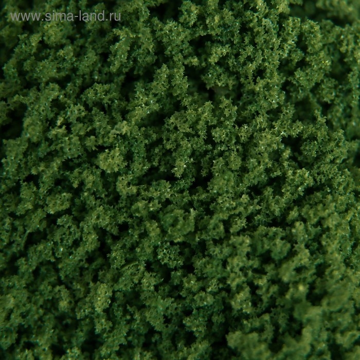 Декор для создания миниатюр (деревья, газон) порошок  Декор для создания миниатюр (деревья, газон) порошок "Тёмно-зелёный" набор 20 гр